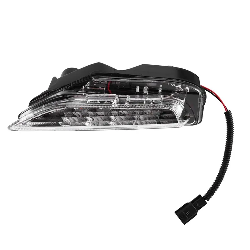 A10E-Car Bumper Sequential Amber Turn Signal LED Daytime Running Light 261304GA0A 261354GA1A For Infiniti Q50 Q50S