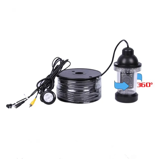 50M Fishing Cable Surveillance Camera 360 Degree Rotative Fishing Underwater Camera Night Vision BS-ST05D