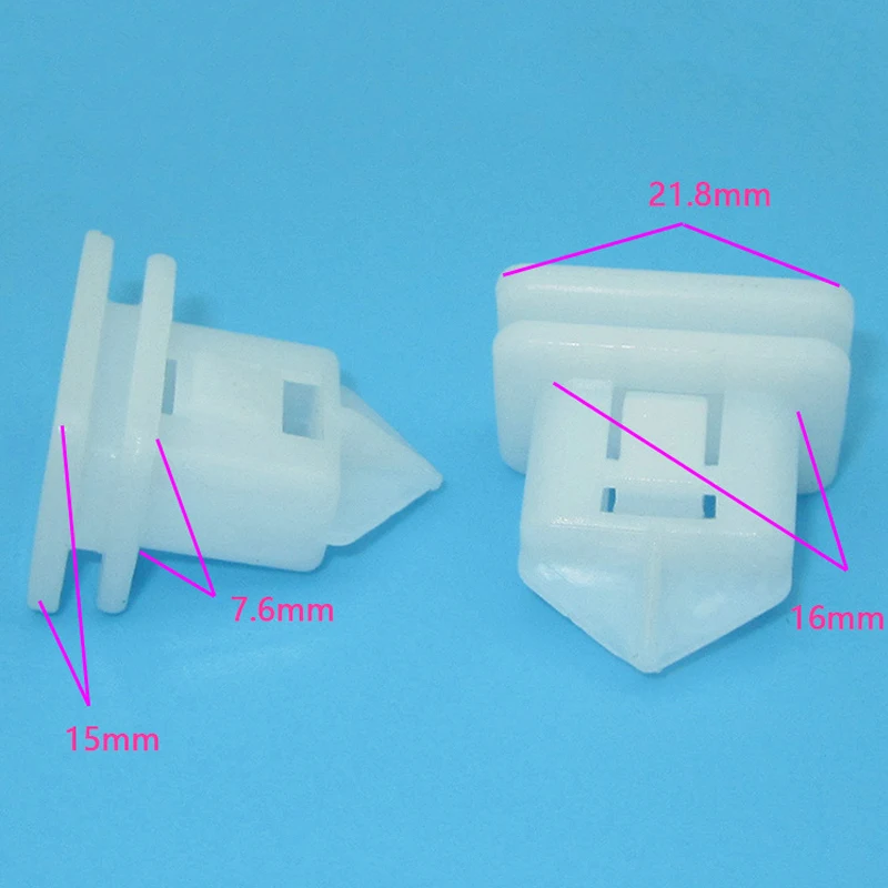 20Pcs Car Underbody Skirt Bottom Beam Clips Plastic Fasteners For Volvo S40 S60 S80 S80L C30 XC90 XC60