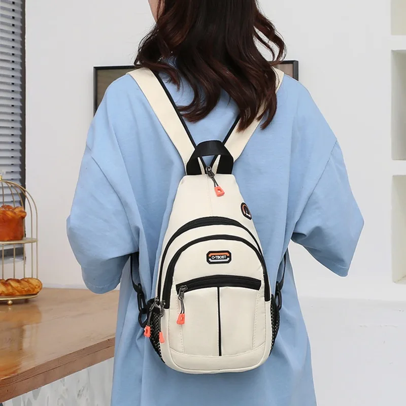 New Women Mini Backpack Small Chest Bag Fashion Messenger Bag Female Sports Bag Travel Bagpack Crossbody Bag Girl Back Pack