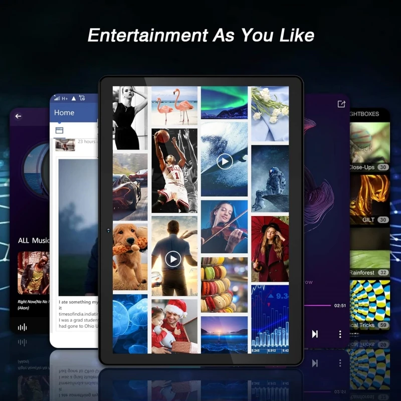 تابلت F-C جديد بشاشة 10.1 بوصة يعمل بنظام أندرويد 11 SC9863 ثماني النواة وذاكرة وصول عشوائي 3 جيجابايت وذاكرة قراءة فقط 32 جيجابايت 1920 × 1200 ورقة FHD وكاميرا مزدوجة 8000 مللي أمبير في الساعة #5