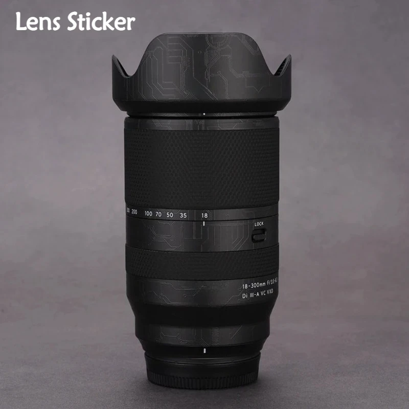 

Защитная пленка-наклейка для объектива 18-300\F3.5-6.3 для Tamron 18-300mm F3.5-6.3 Di III-A VC VXD для Fujifilm X Mount