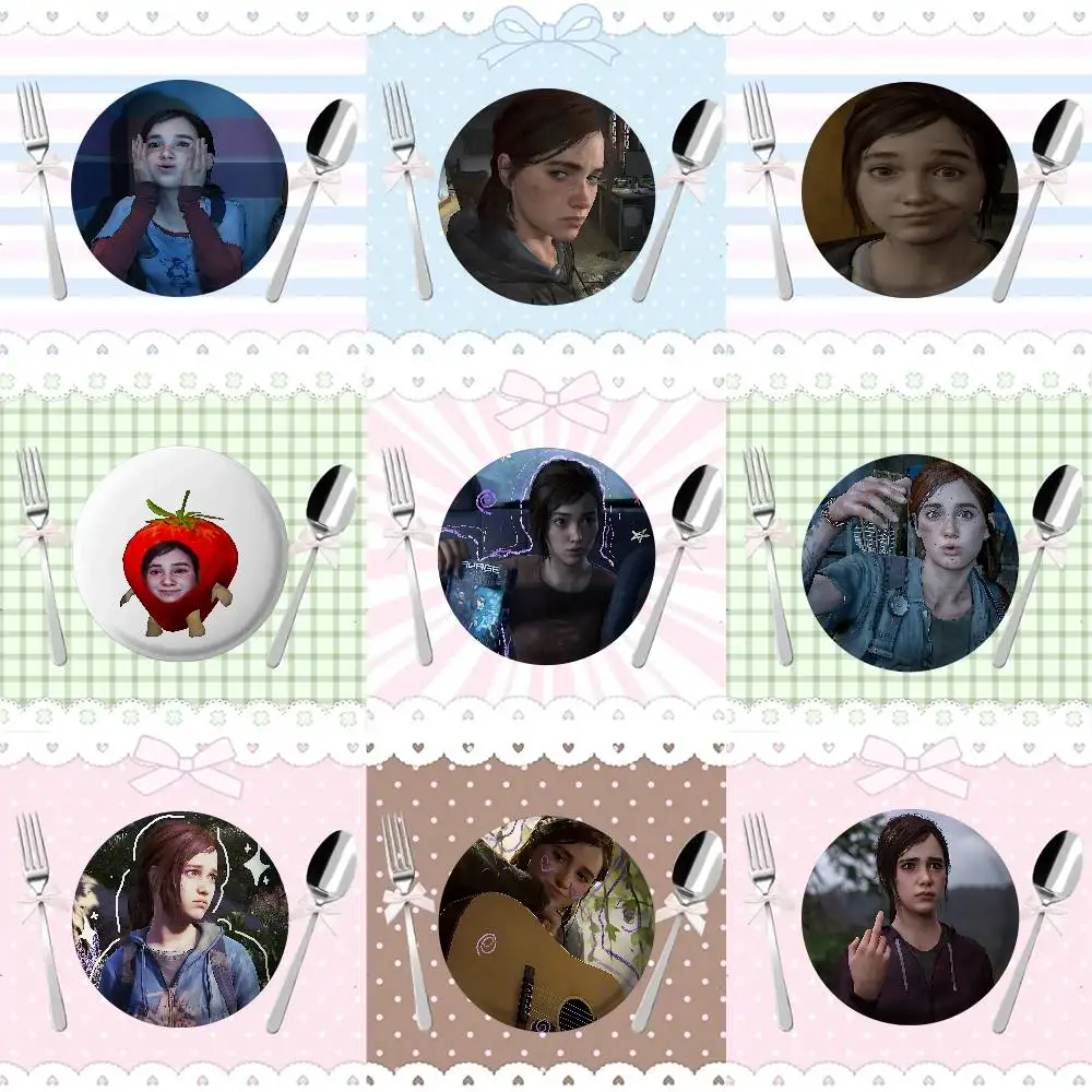 Cute Williams-S E-Ellie Instagram-style Cartoon Badges, Versatile Decorative Accessories And Gifts