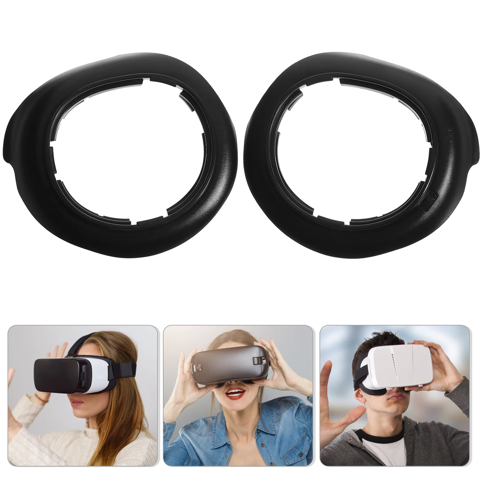

1Set Vr Lens Protector Frame Scratch Resistant Fast Install Disassemble Glasses Spacer Protector Compatible with Quest 3