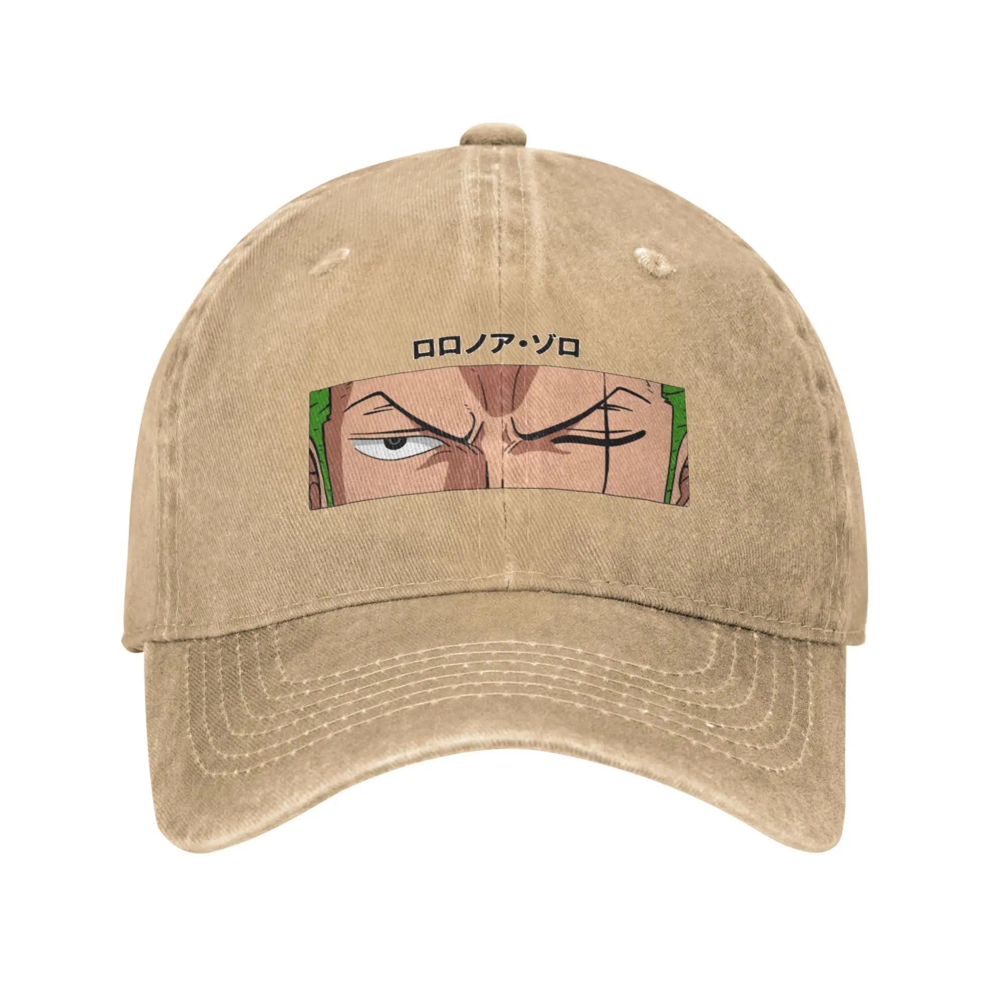 Roronoa Zoro Box One Piece Casual Baseball Cap Hats Summer High Quality Women Men y2k Retro Snapback Cap