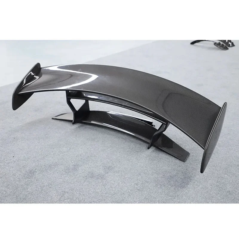 High Quality Black Series Style Dry Carbon Fiber Rear Trunk Spoiler Wing Body Kit Fit For GT GTS