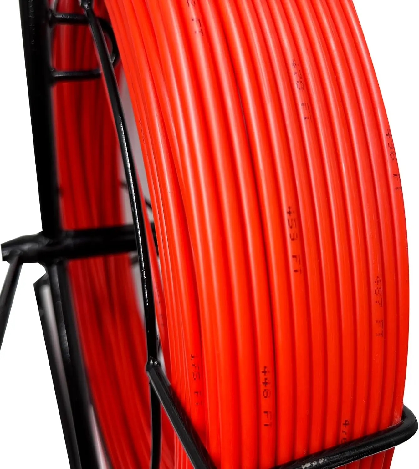 Fish Tape FiViolet Reel Stand, Duct Rodder Cable Puller, Le plus récent, Courir continu, 500FT