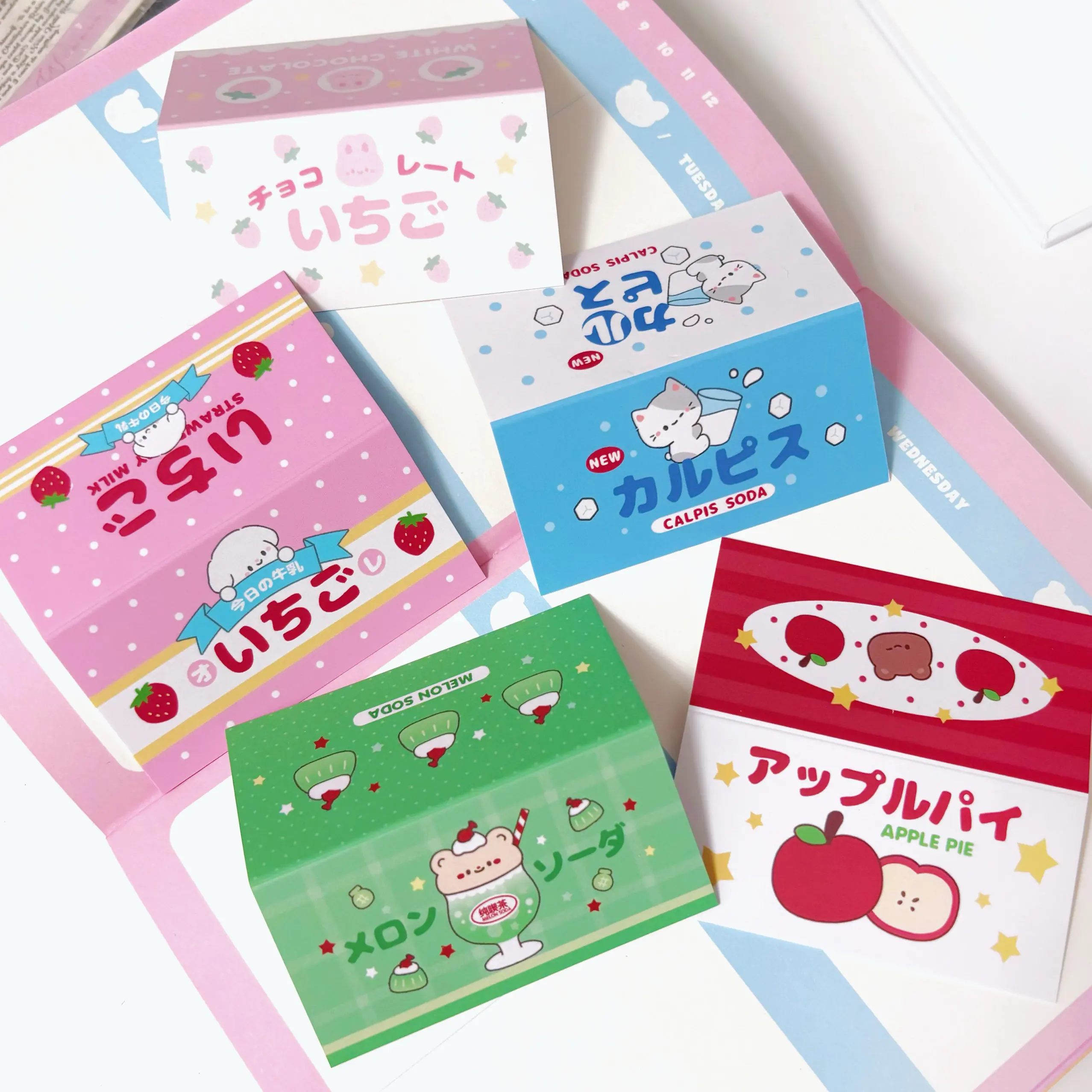 10Pcs Kawaii Animal Photocard Header Cards Cute Toppers for Sleeves 7x7 cm Decorative Packaging Supplies for Kpop Photo Cards