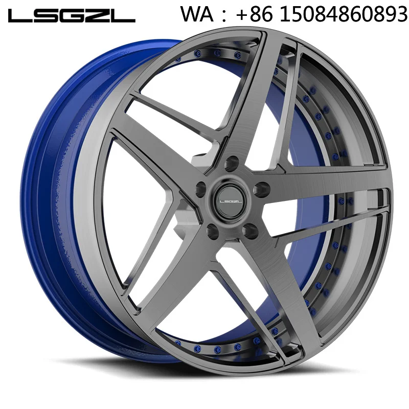 Auto Parts Custom Wheels 18-26 Inch Bright Color Forged Rim Customized Appearance Modified Car Wheels