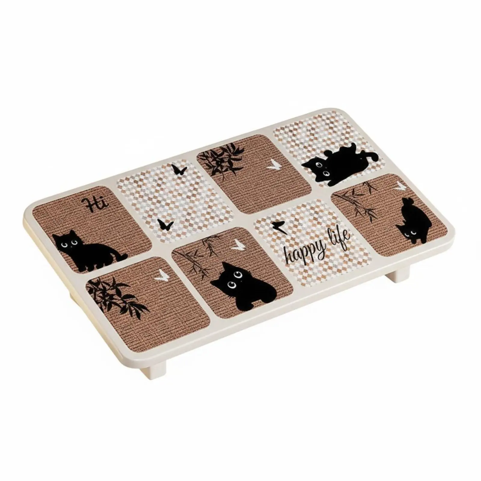 

Массажная подставка для ног с нескользящей поверхностью, эргономичная, с массажной текстурой и функцией качания, для студентов и рабочих мест