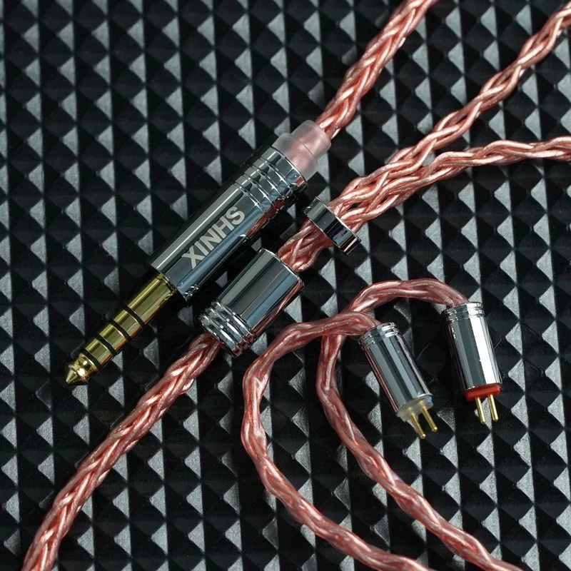 XINHS XH13E 8-core OCC Silver-Plated HIFI Headphone Upgrade Cable for Various Headphones 0.78 2PIN/Recessed 2 PIN/MMCX/QDC view 6
