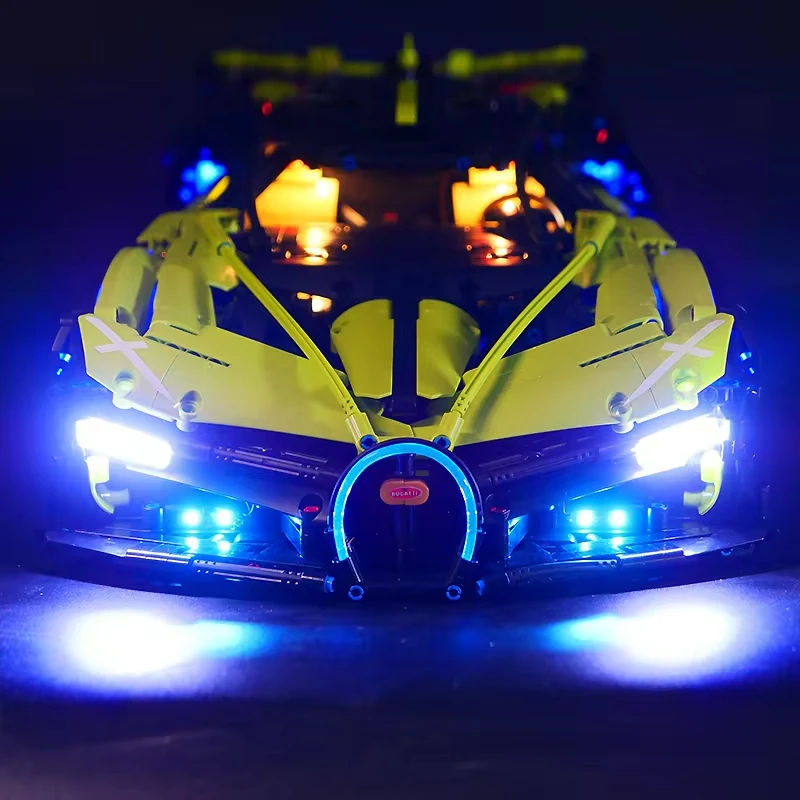 DIY RC LED Light Kit For LEGO 10211 Technical Sports Car   (Only LED Light,Without Blocks Model)