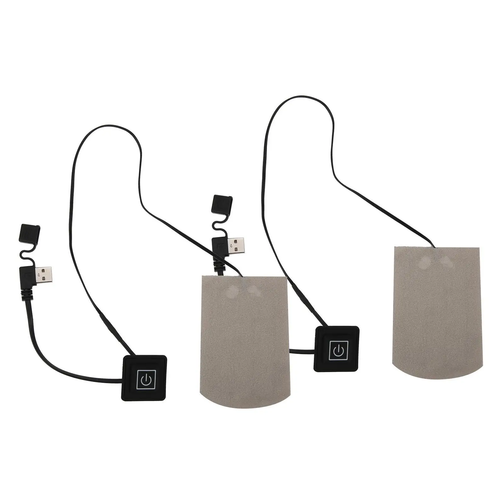 USB Electric Heating Pad Socks with Composite  Heating Film for Winter Warmth