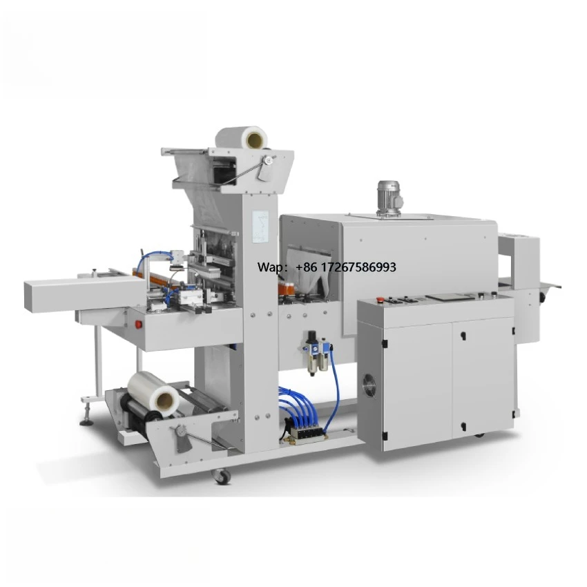 Automatic Carton Shrink Wrap Wrapping Package  Machine