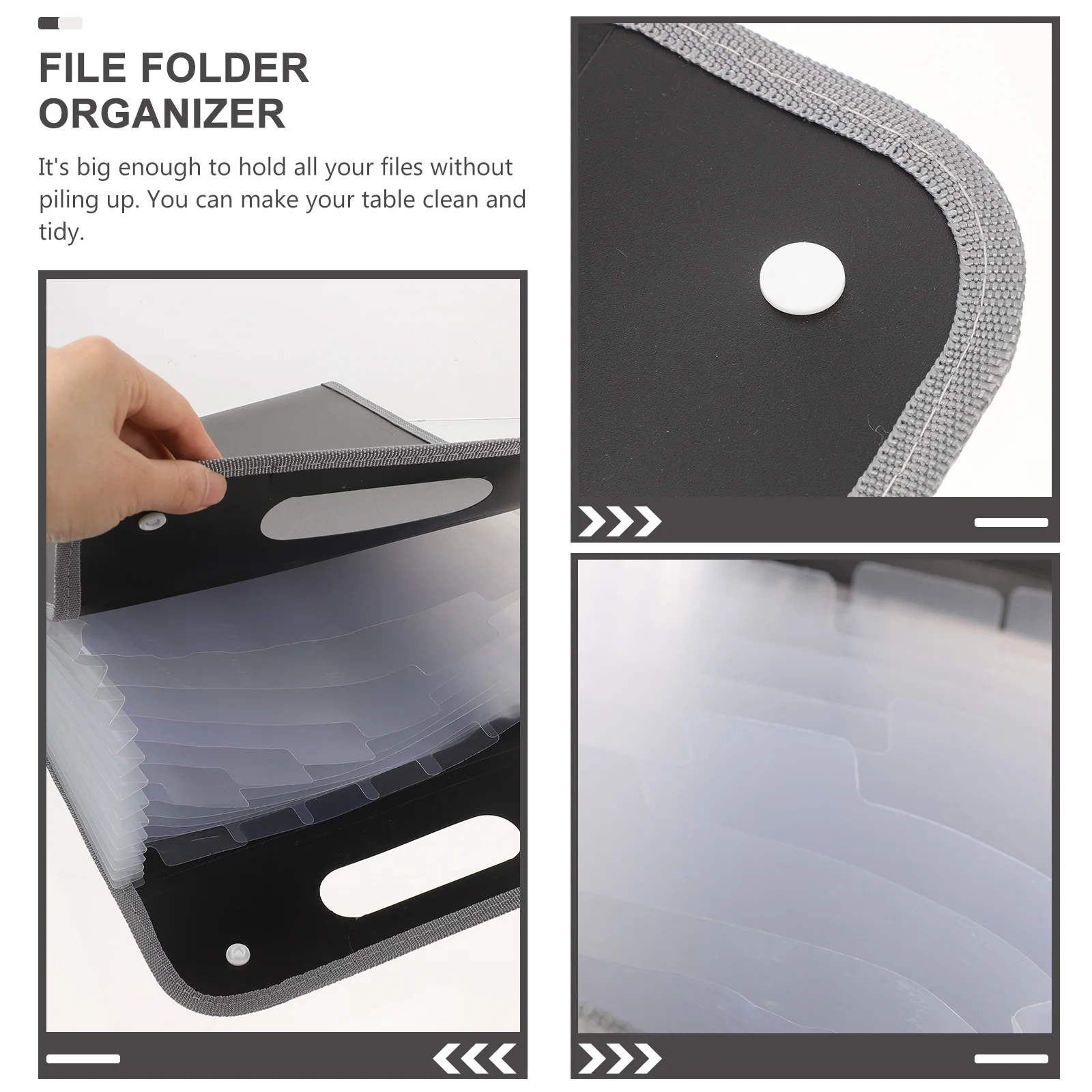 

Папка-органайзер большой емкости, многослойная сумка для хранения офиса, учебы, сортировки документов, портативный держатель для бумаги