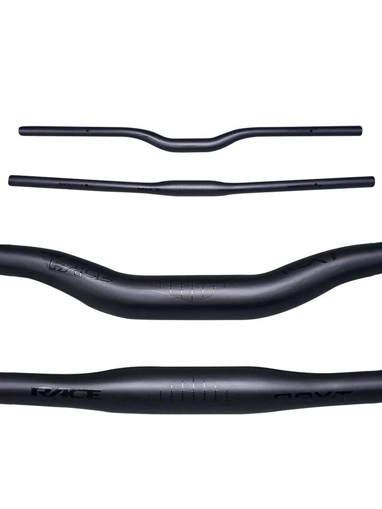 AliExpress TOSEEK RaceFace Next Carbon Fiber Handlebar Mountain Bike Handlebars MTB Bicycle Handle bar 31.8mm*580mm - 760mm Black Matte