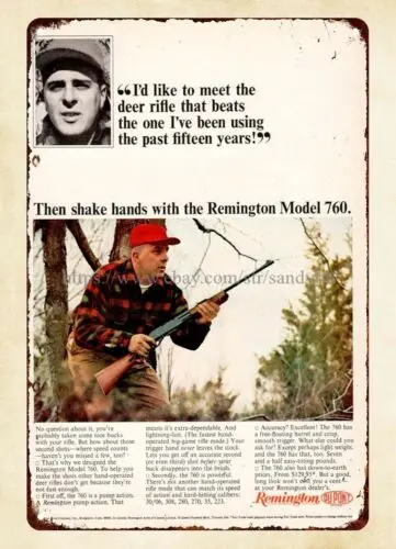 man cave bedroom wall decor 1965 fiream REMINGTON Shotgun metal tin sign sign