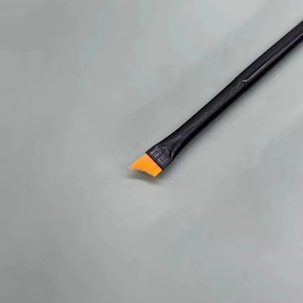 Exquisite Oblique Head Nail Brush Pen Flat Super Thin Painting Pen Half Moon Shape French Tip Nail Brush Nail Art