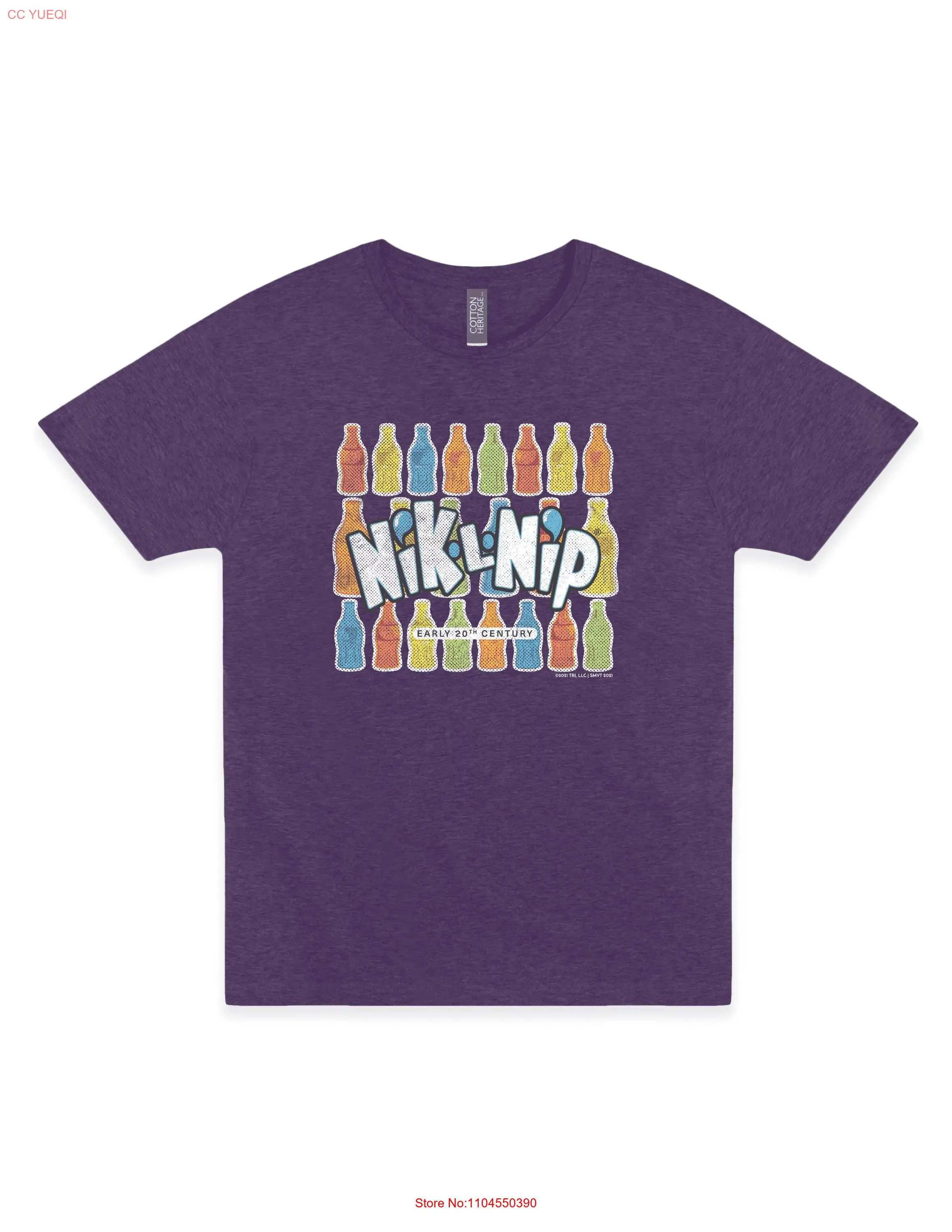 Nik L Nip Vintage Logo Pastel camiseta Bite Em Drink masticar mangas largas o cortas