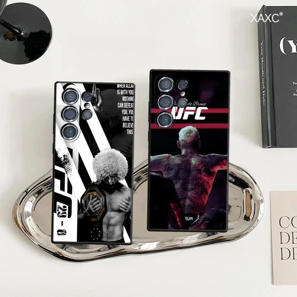 U-Ufc Charles Oliveira Phone Case For Samsung Galaxy S26 Ultra S25 FE S24 S23 S22 Plus S25 Edge S21 TPU soft shell Covers
