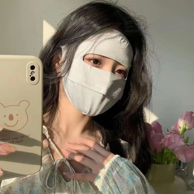 

UV Protection Full Face Mask for Women’s Summer Outdoors Activities