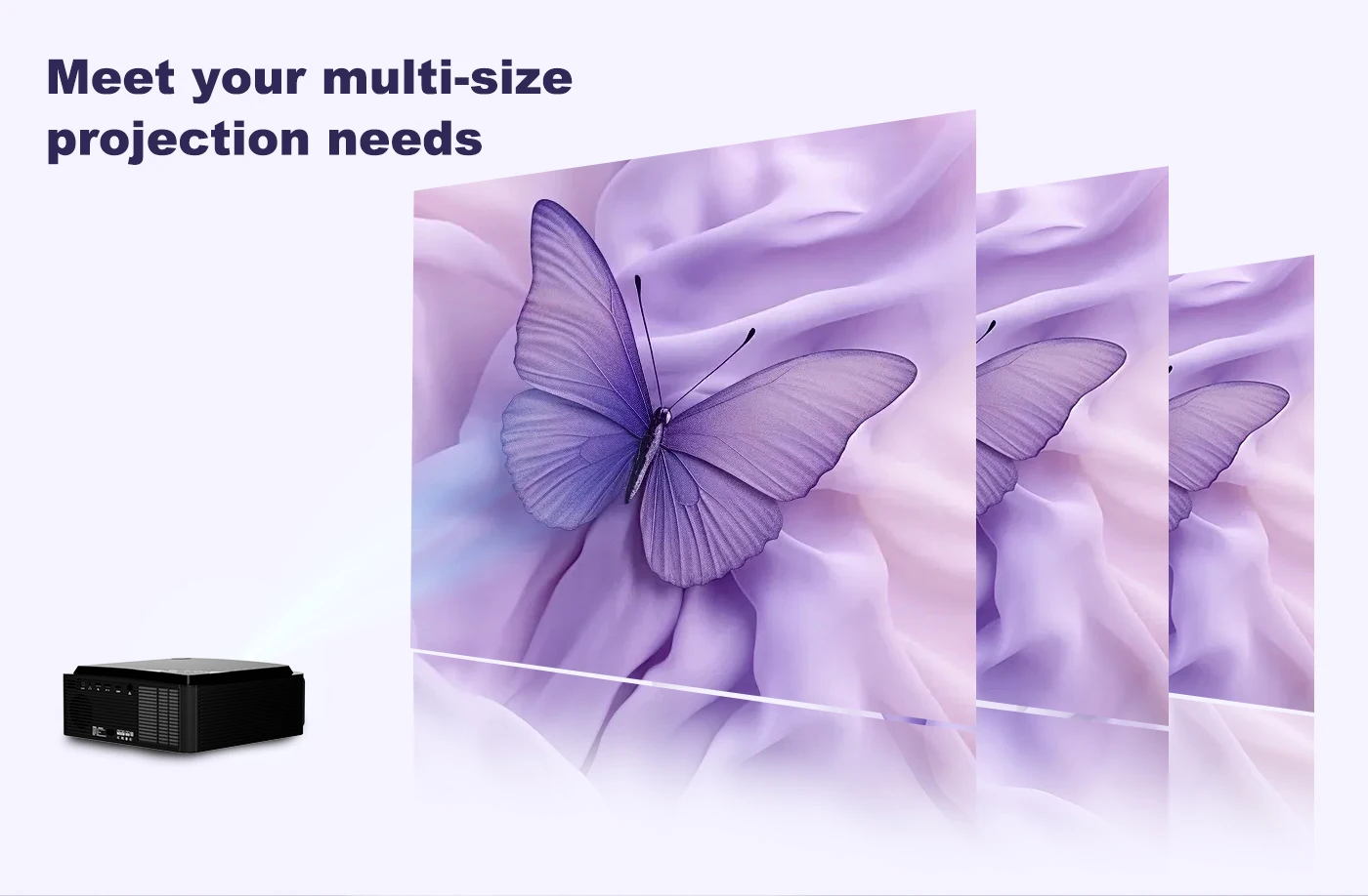 DESS Smart Projektor 1080P Autofokus Android TV-System Projektor Staubdichtes Versiegeltes Objektiv Schlafmodus Kommerzieller Outdoor-Projektor – Detail 6