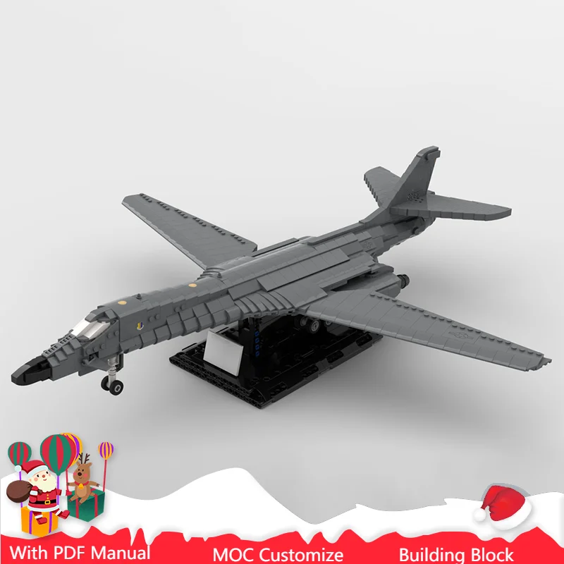 

1544 детали, вращающееся крыло, модель истребителя MOC, строительные блоки, кирпичи, сделай сам, креативная сборка, игрушки для детей, подарок на день рождения, Рождество