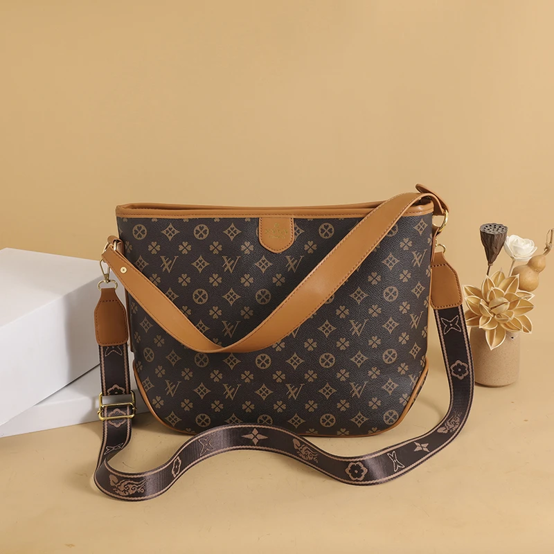 Модная сумка через плечо большой вместимости на молнии, высококачественная женская сумка через плечо с ремешком-цепочкой, элегантная дизайнерская сумка