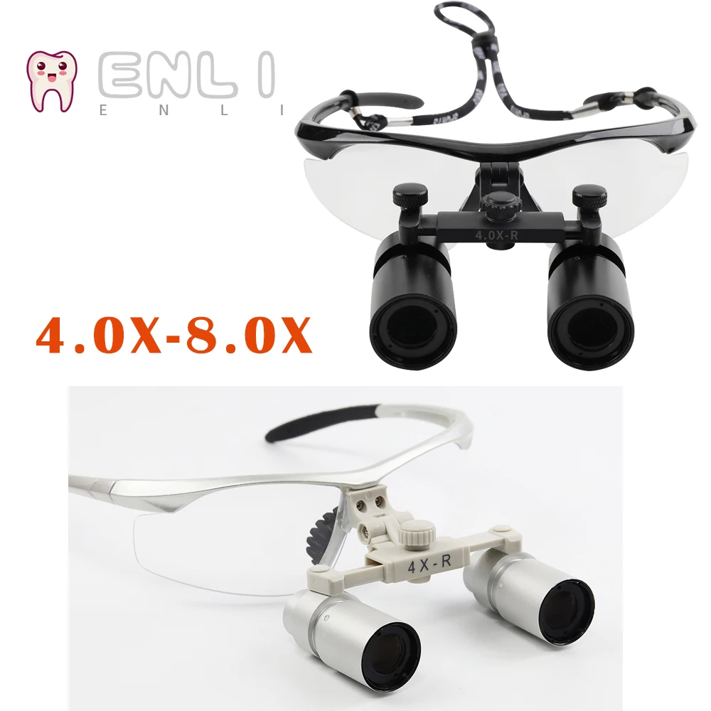 

Professional Medical Dental Loupe 4X-8X Surgical Binocular ENT Kepler Optical Magnifier Microsurgery Magnifying Glasses