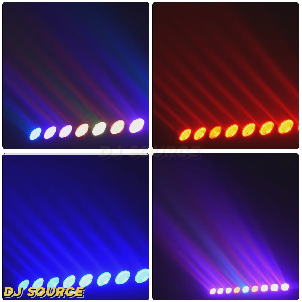 LED 9X12W RGB 3IN1 Wash Light High Brightness Bar Lights Horse Racing Dyeing Beam Effect With Remote Control DMX DJ Disco Party