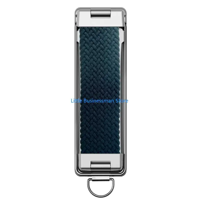 Handyhalter mit selbstklebender Rückseite, verstellbarem Ständer und atmungsaktivem Nylon-Handgelenkband für Smartphones M76A – Detail 8