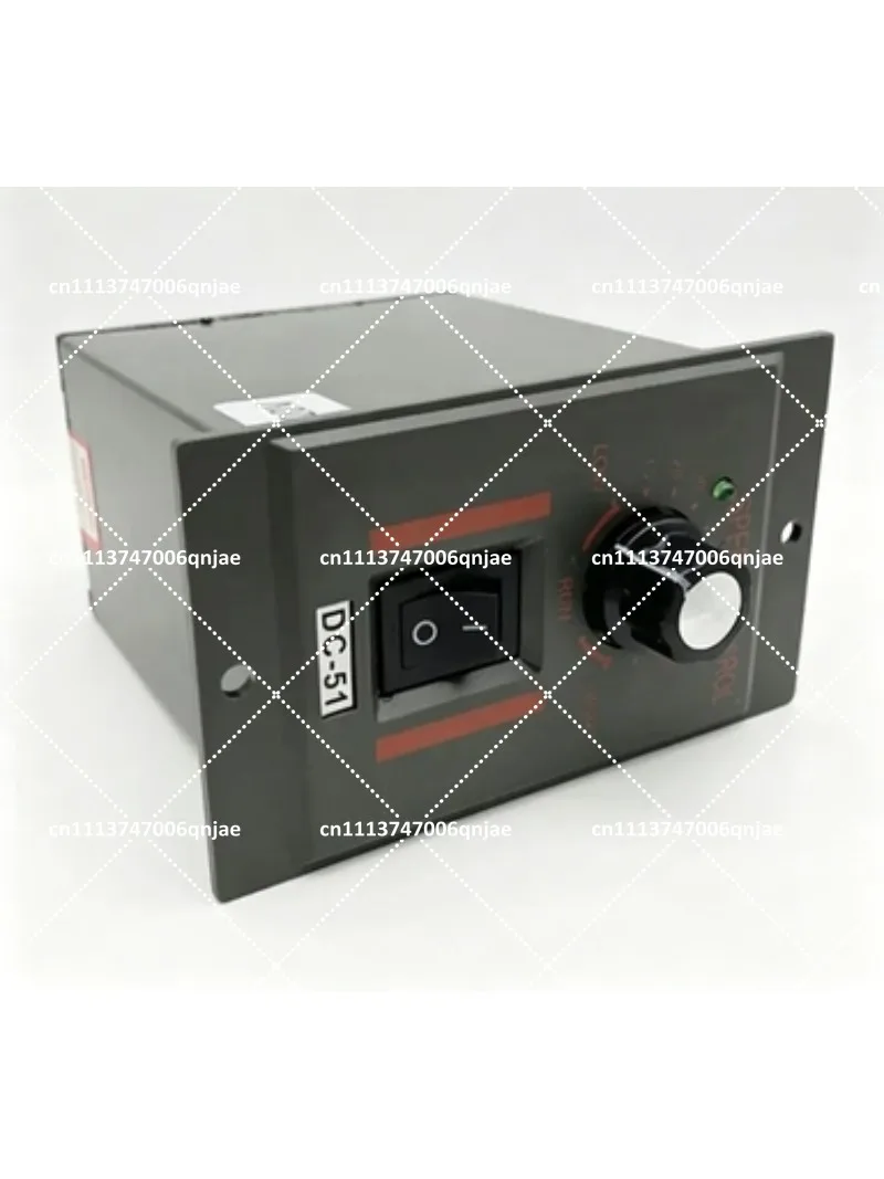AC 220V 50Hz Motor Speed Controller Switch On/Off, 6 Terminals Green LED Indicator, Output DC 12V 24V 36V 48V 90