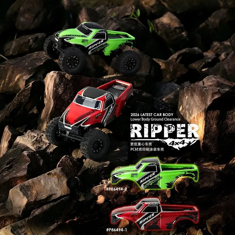 Rgt Racing Rc Rock Crawler 18800 1 /18 Scale Ripper Brushless Four Wheel Drive Dual Speed Off Road Electric Remote Control Truck