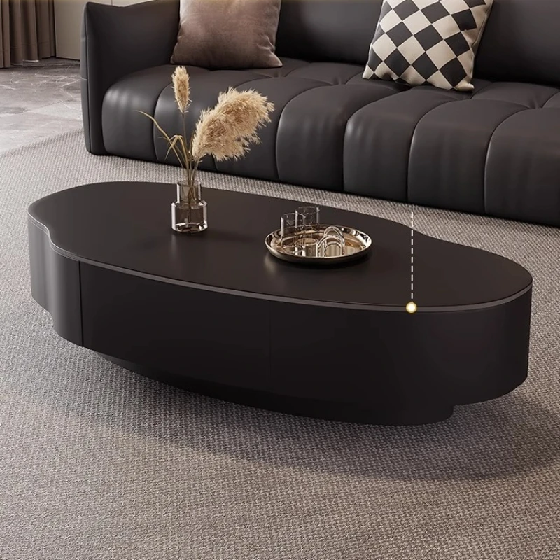 Living Room Notebook Coffee Table Designer Unique Italian Irregular Coffee Table Organizer Books Mobili Per La Casa Furnitures