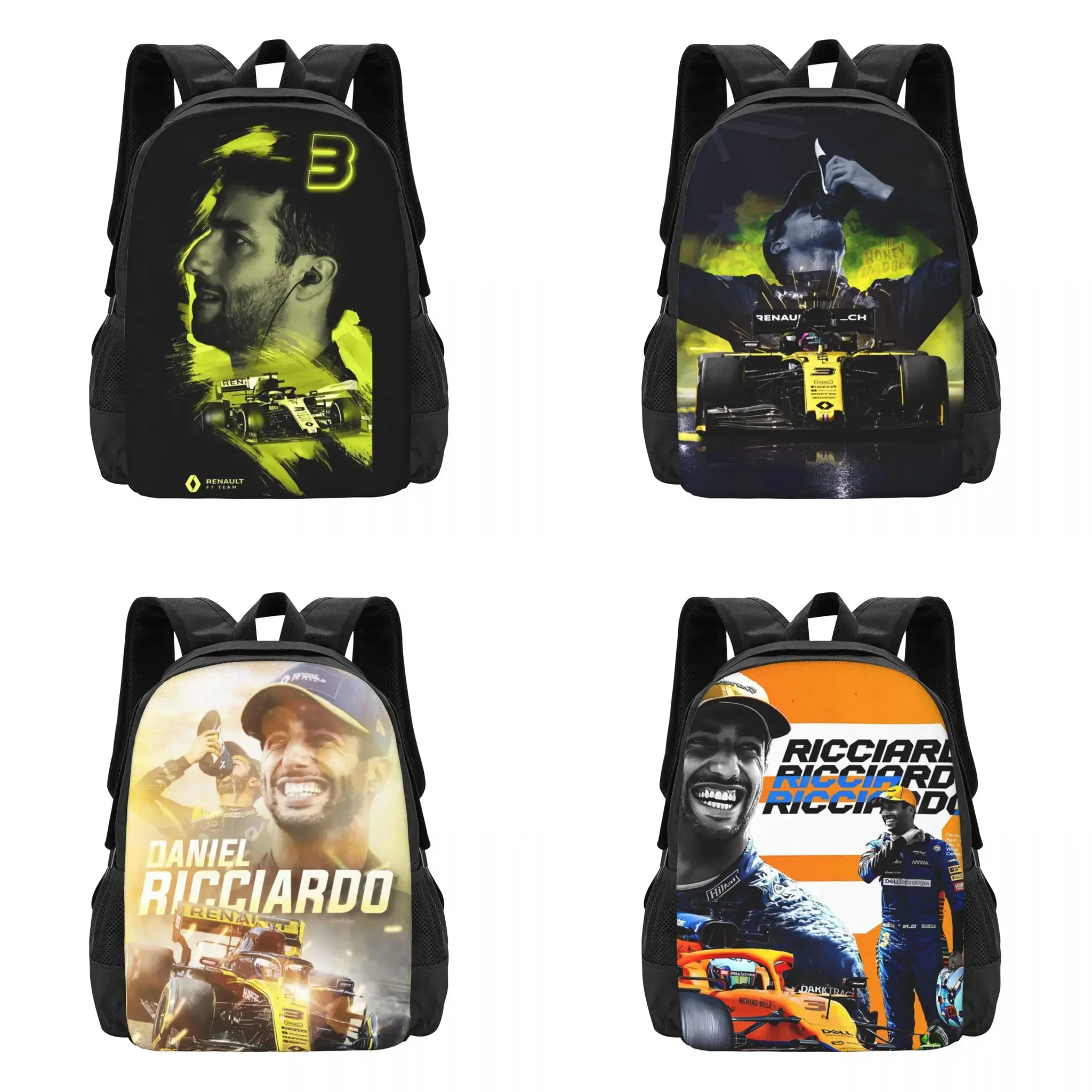 

Daniel Ricciardo 3 Travel Laptop Backpack, Business College School Computer Bag Gift for Men & Women