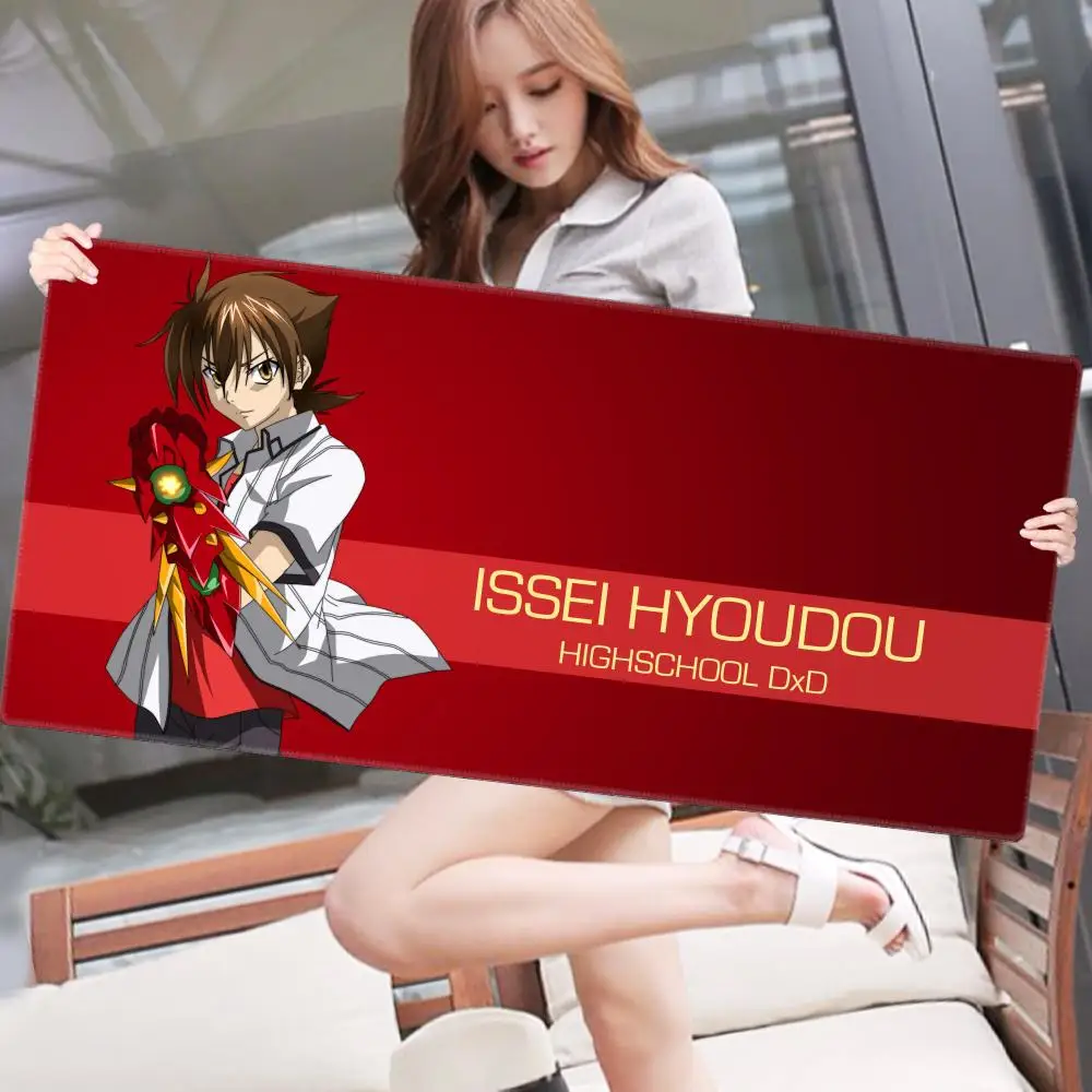 High School DXD Mouse Pad Gamer Anime Large Gaming Mousepad Cute Keyboard Mouse Mats Carpet Anti-Slip Office Computer Desk Mat