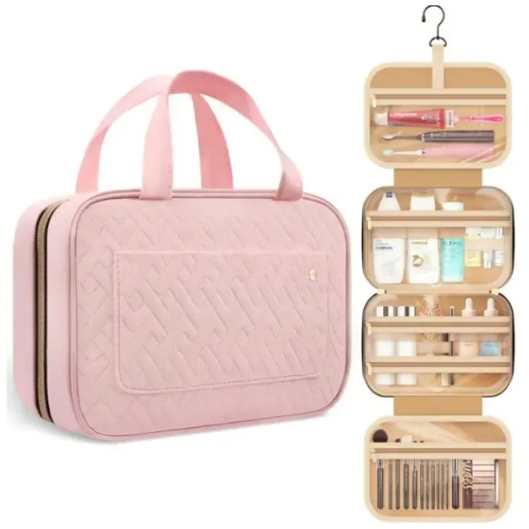 Waterproof toilet bag,portable cosmetic bag, toilet set, travel storage bag.