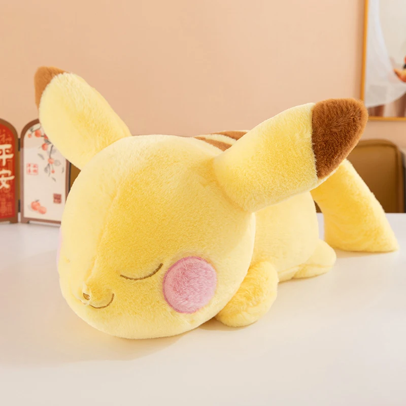 40/70 cm süßes Cartoon großes Pikachu-Kissen Pokemon Plüschtiere Puppe Ornament gefülltes Plüschtier Pikachu Pokémon Geschenk für Kinder