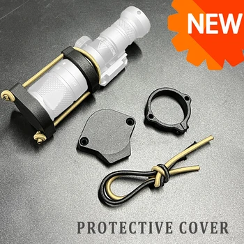 מכסה הגנה לפנס קדמי עבור M300 M600 M952V M951 Modlite Scout Light Protector