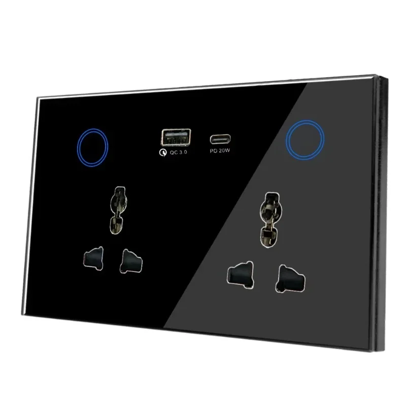 

Smart socket with Type C for appliance start-up and shutdown control