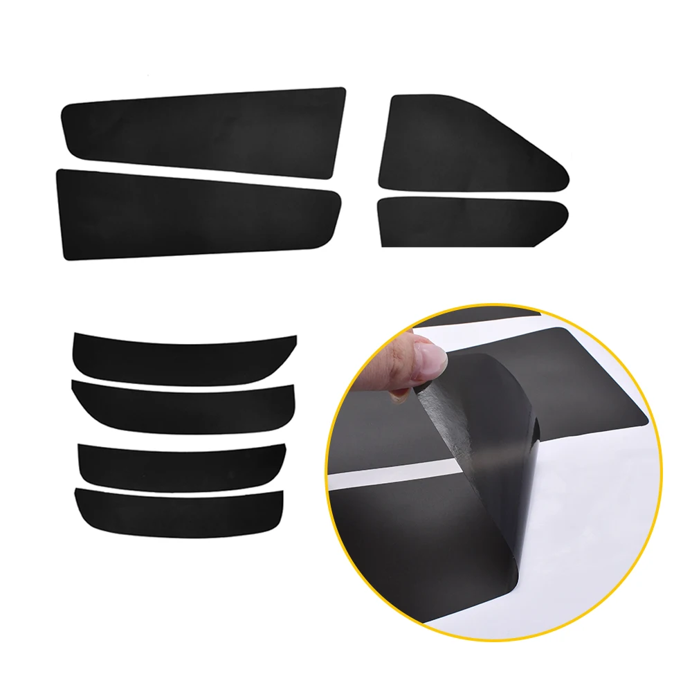 Car Rear Tail Light Sticker Side Moked Lamp Films Smoked Vinyl Precut Tint Overlay for Dodge Charger 2015-2022 Accessories