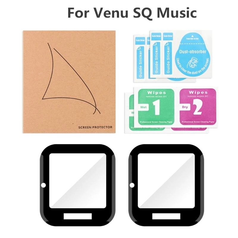 

E74D Полноэкранный щит для Venu SQ/SQ Music Anti-Bubble Film