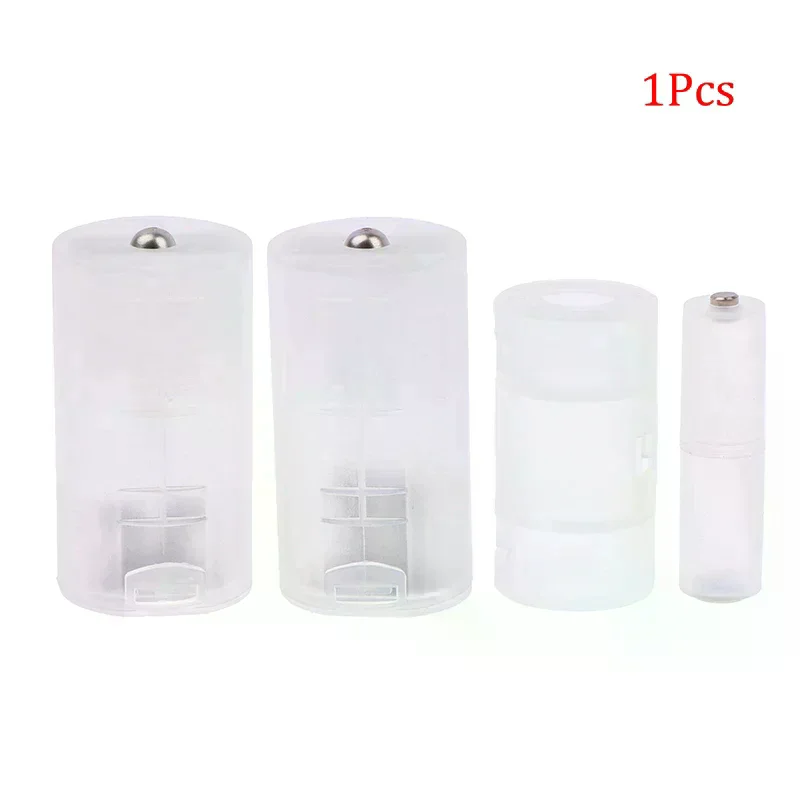 1Pcs AAA to AA/AA to C/D Battery Combination Adaptor Case Storage Box Converter