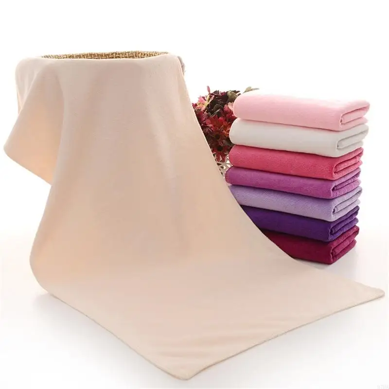 

4Pcs Thickened Cotton Hair Towel For Fast Drying Soft Absorbent Fabric Sports Gym Portable Towel Reduces Blow Dryer Time 87HA