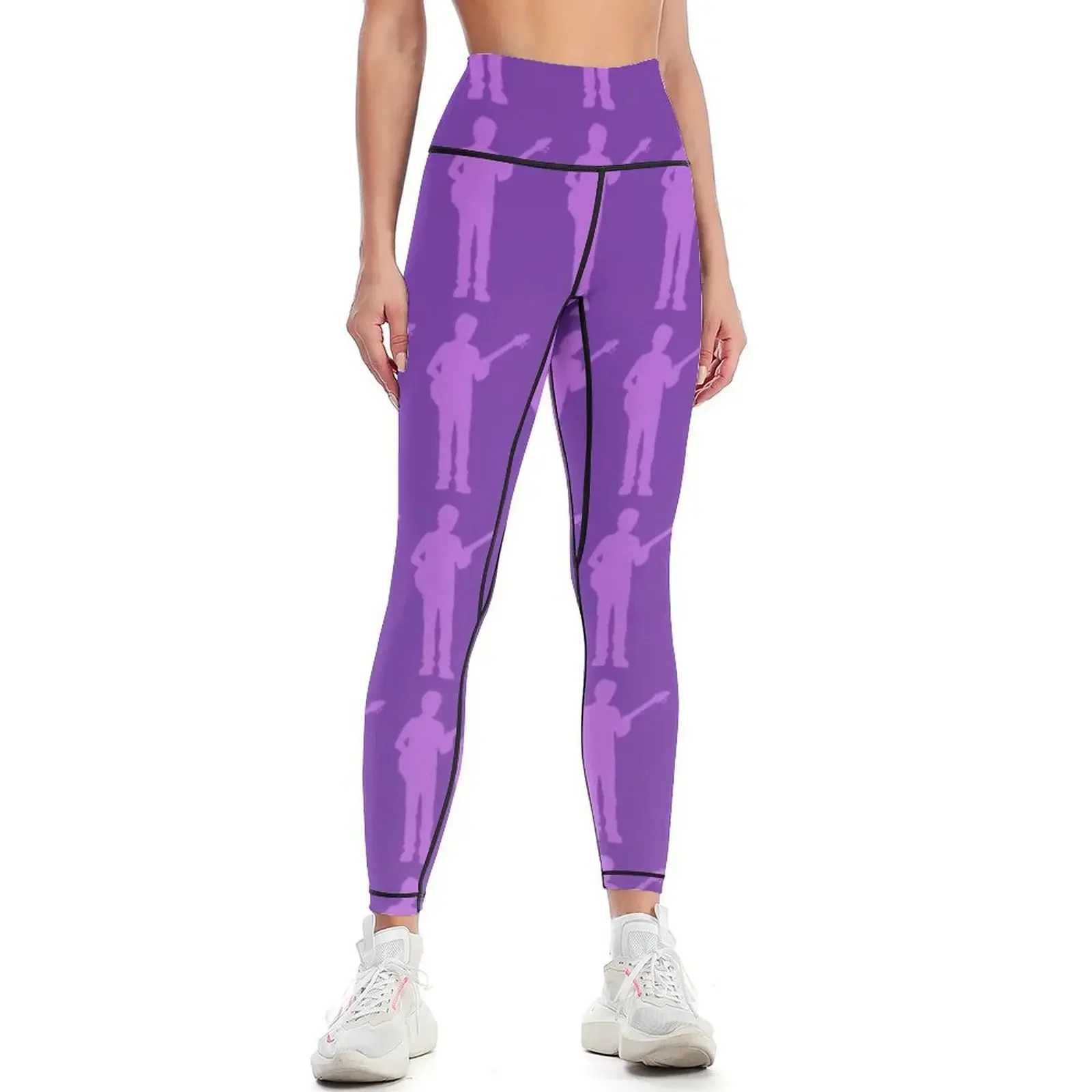 

Purple Pants Mike Leggings Women sports harem pants gym's sportswear sporty woman push up Womens Leggings