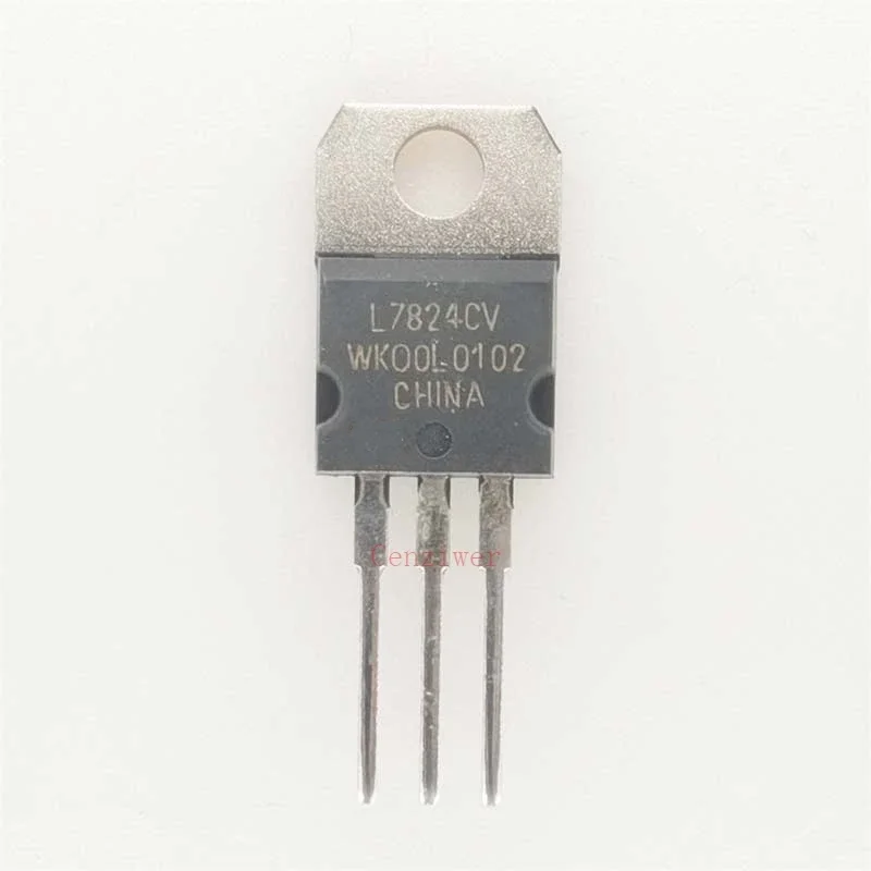 L7824CV 7824 TO-220 Direct insertion three terminal voltage regulator 1.5A 24V brand new imported original