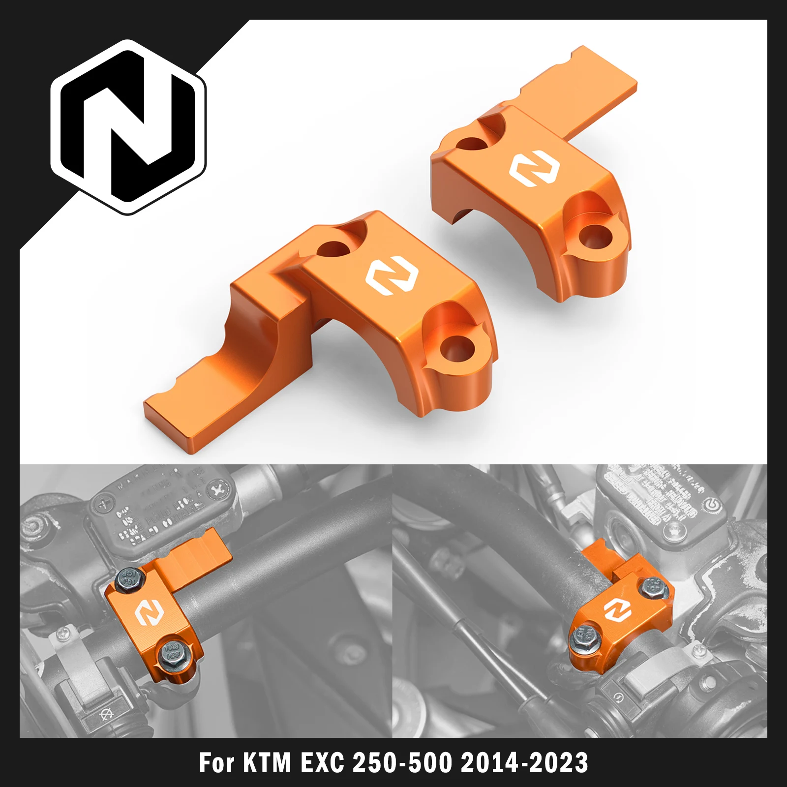 

NICECNC For KTM EXC 300 EXC 250 EXCF 350 EXC 450 SX 125 SXF 250 SXF 450 XCW 300 XC XCF 2014-2023 Master Cylinder Protectors