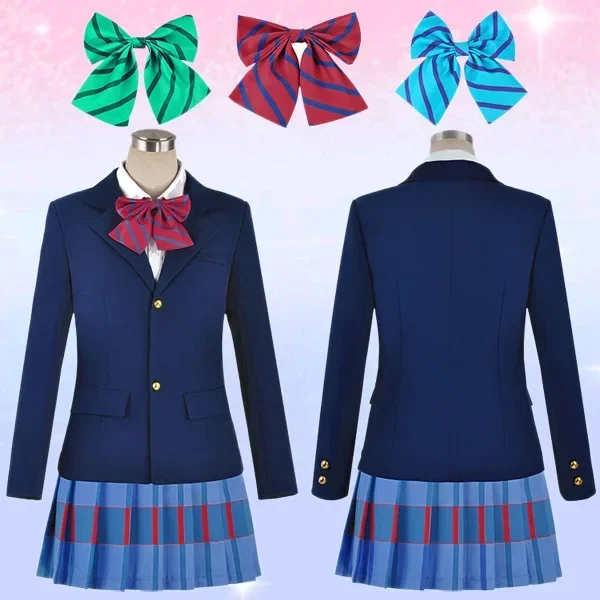 Lovelive Kousaka Honoka Minami Kotori Ayase Eli Tojo Nozomi Nishikino Maki Schooluniformen Love Live Cosplay Kostuums