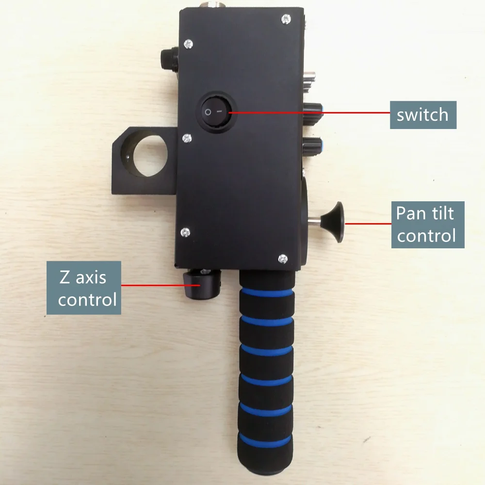 Camera Crane Horizontal Pitching Three Axis Head Control Handle 12v DC Motor Controller Maintenance Upgrade Accessories