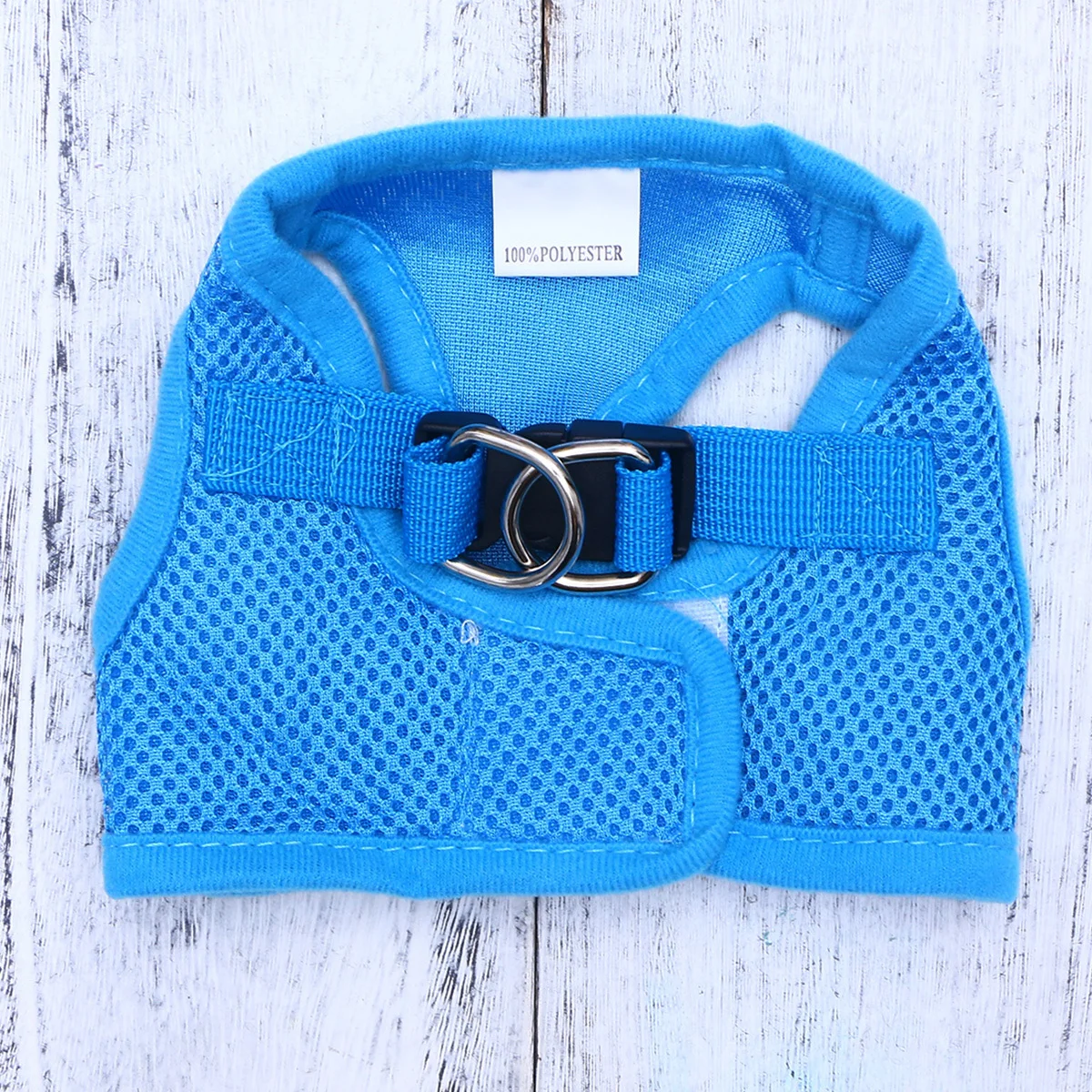 

Breathable Dog Harness Vest Lightweight Adjustable Pet Harness for Outdoor Activity Walking Trip Comfortable Wear Blue S